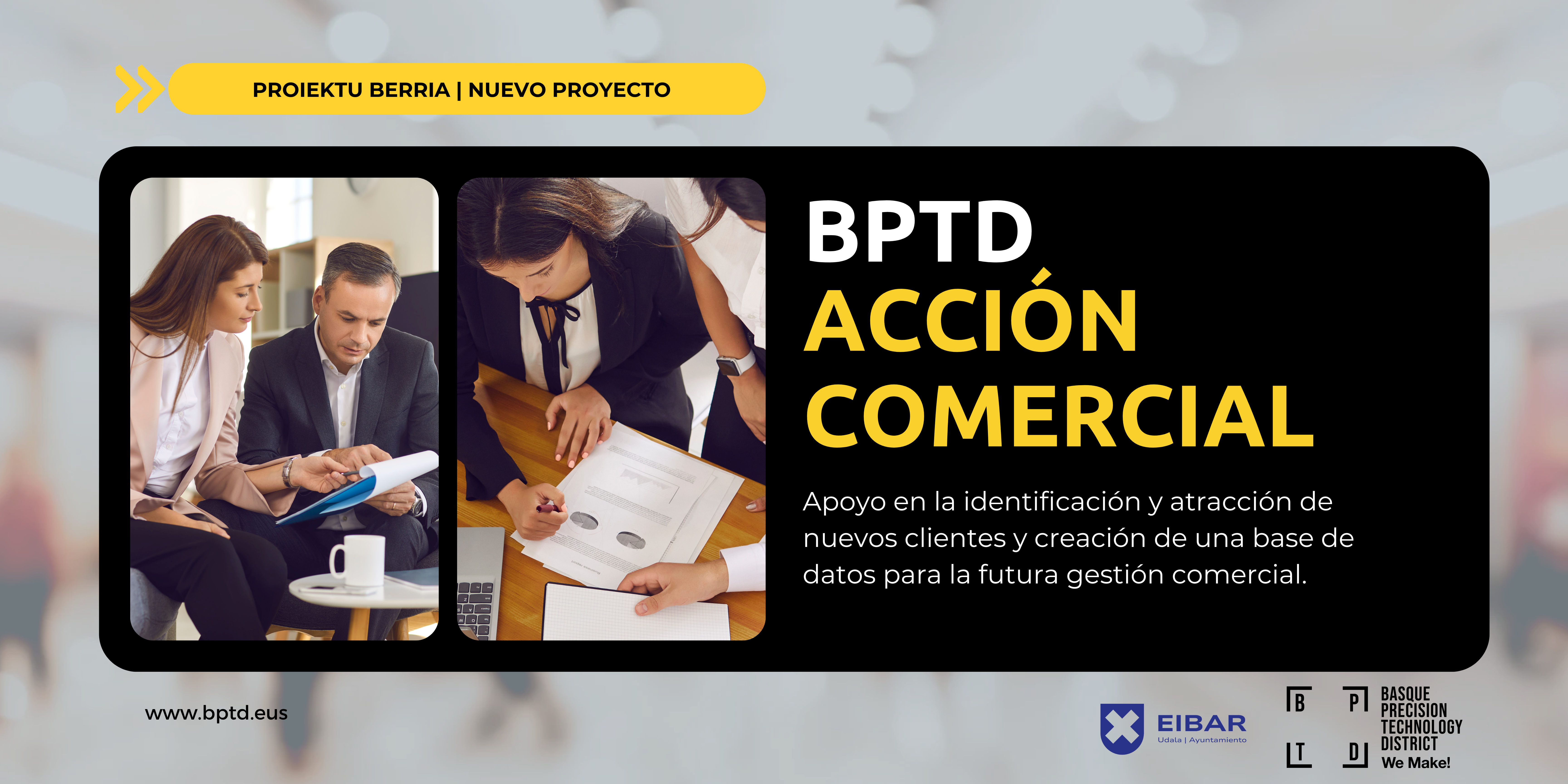 BPTD Acción comercial